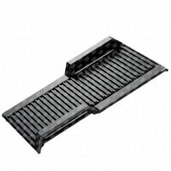Plaque grill nervurée d'origine