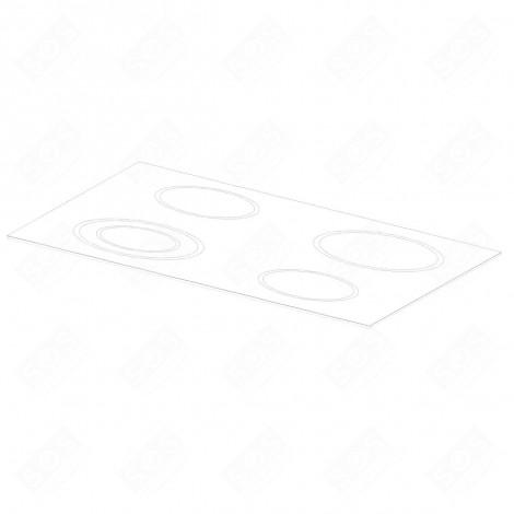 DESSUS DE VITRE PLAQUE DE CUISSON - 190263414