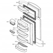 Joint de porte réfrigérateur (repère 315) d'origine