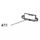 Couvercle panneau des commandes (repère 411) d'origine