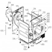 Support de commande de porte td-75/85 (repère 6874)