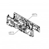 Platine de puissance (repère 6874)