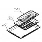 Lèchefrite vapeur 1/2x40 perfore (repère 1514)
