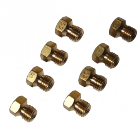 KIT INJECTEUR, GICLEUR BUTANE/PROPANE D'ORIGINE FOUR, CUISINIÈRE - C00057988