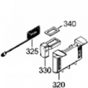 Eléments évaporation (repère 340)