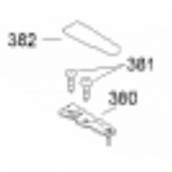 Couvercle de tablette (repère 382)