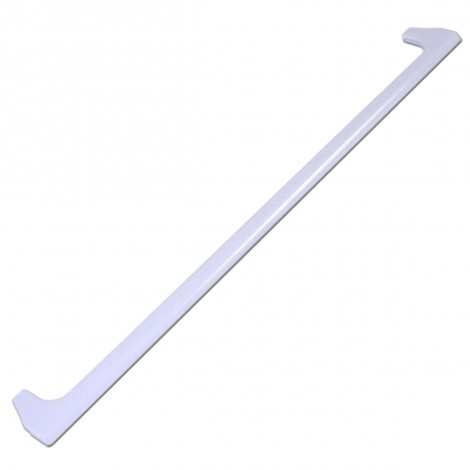 PROFILE AVANT DE CLAYETTE, ÉTAGÈRE D'ORIGINE  390X155 MM FRIGO, RÉFRIGÉRATEUR, CONGÉLATEUR - 4864590200, 4864590272
