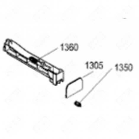 CAPOT (REPÈRE 1350) FRIGO, RÉFRIGÉRATEUR, CONGÉLATEUR - 7413624