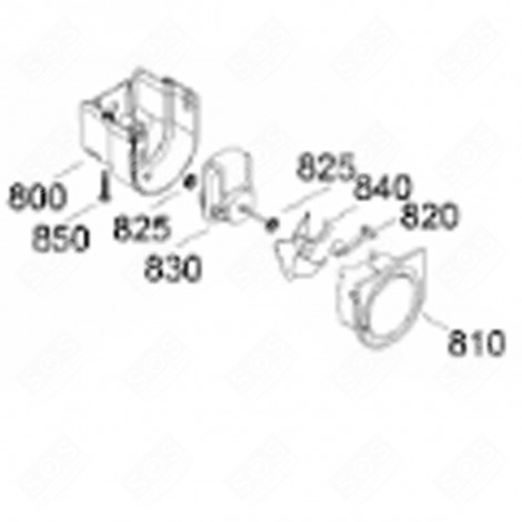 BOITIER DIVERS (REPÈRE 810) FRIGO, RÉFRIGÉRATEUR, CONGÉLATEUR - 7431985