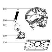 Clapet de sortie anti retour (repère 607)
