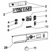Touche on/off (repère 4)