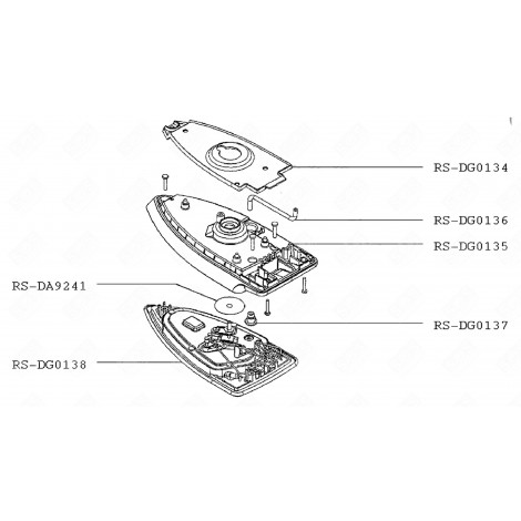 SEMELLE (REPÈRE RS-DG0138) CENTRALE VAPEUR - RS-DG0138