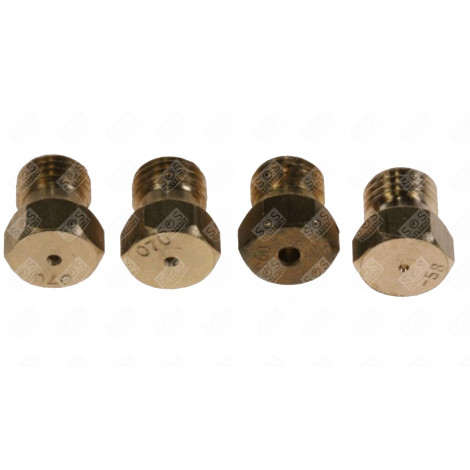 JEU D'INJECTEUR, GICLEUR GAZ BUTANE PROPANE PLAQUE DE CUISSON - 40245