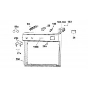 Manette thermostat (repère 78c)