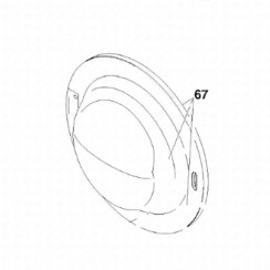 Hublot complet repère 67