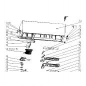 Charnière supérieure (repère 35)