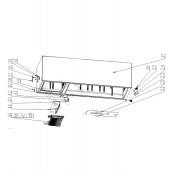 Bac de dégivrage (repère 44)