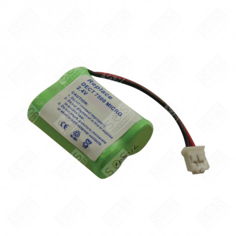 BATTERIE NIMH 2.4V 400 MAH TÉLÉPHONIE, SMARTPHONE - CPAA24001