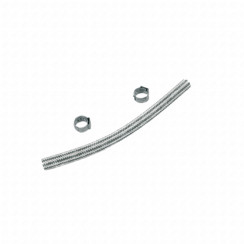 Tuyau 16cm + 2 agraffes