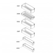 Bac à légumes (repère 031) d'origine Bac à légumes (repère 031) d'origine