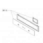 Dosseret repère 3010 d'origine
