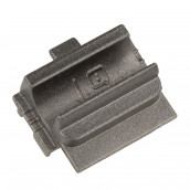 Bouton / plaque supérieure