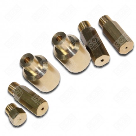 JEU D'INJECTEURS, GICLEURS GAZ NATUREL FOUR, CUISINIÈRE - 72X8213