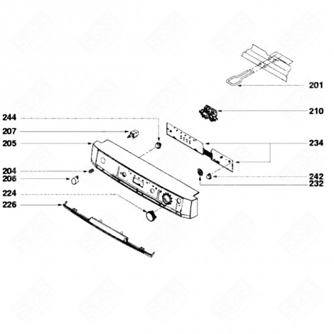 BANDEAU LAVE-VAISSELLE - 32X2162
