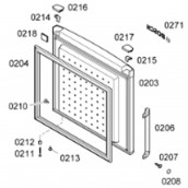 Porte de congélateur (0203) Porte de congélateur (0203)