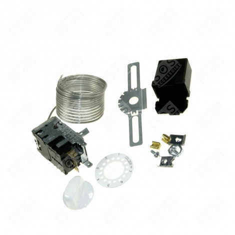 THERMOSTAT DANFOSS N°8 FRIGO, RÉFRIGÉRATEUR, CONGÉLATEUR - 077B7008, AS0003934