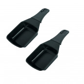 Lot de 2 coupelles carrées