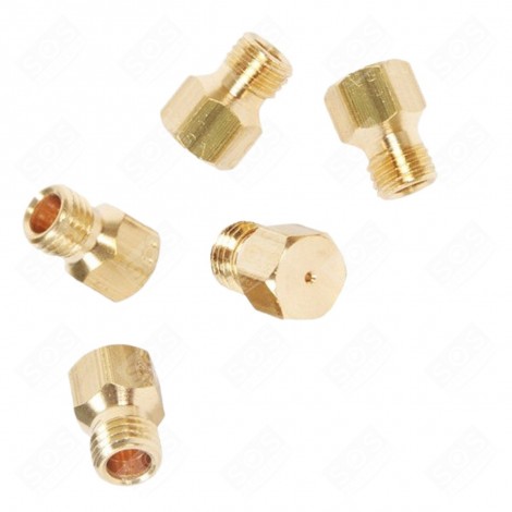 KIT INJECTEURS, GICLEURS BUTANE PROPANE D'ORIGINE FOUR, CUISINIÈRE - 50272250007