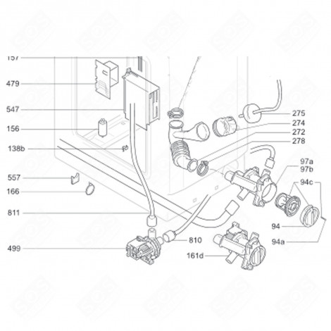 CARTE ÉLECTRONIQUE, MODULE PROGRAMMÉ (REPÈRE 479) MACHINE À LAVER, LAVE-LINGE - 81452161 