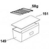 Bac à légumes (repère 149)