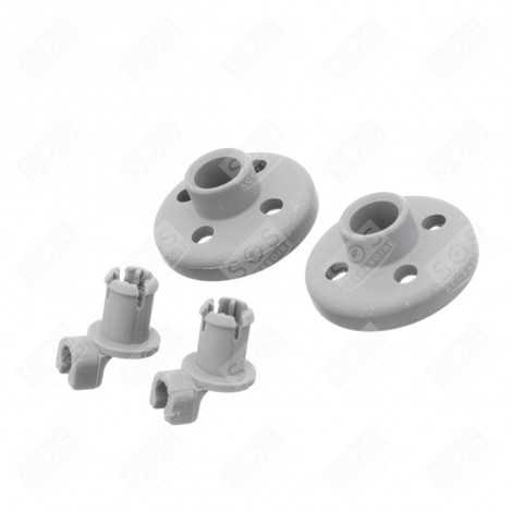 LOT DE 2 ROULETTES LAVE-VAISSELLE - 00066320