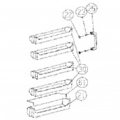Balconnet central (repère 30)