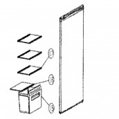 Clayette, étagère (repère 17)