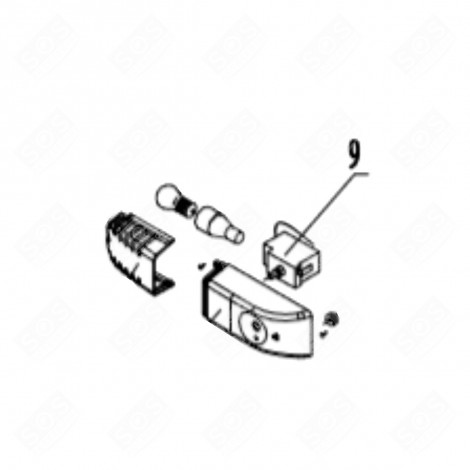 THERMOSTAT (REPÈRE 9) FRIGO, RÉFRIGÉRATEUR, CONGÉLATEUR - FR001652