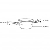 Poignée longue de cuve (repère SS-980735)