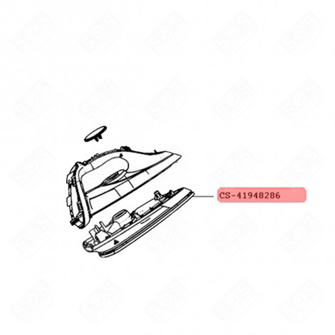 SEMELLE CENTRALE VAPEUR, FER À REPASSER - CS-41948286