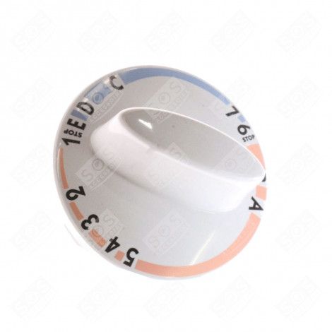 BOUTON PROGRAMMATEUR D'ORIGINE MACHINE À LAVER, LAVE-LINGE - 481241259019, C00487199