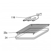 Grille de four d'origine (repère 25c)