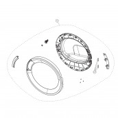 Porte complète (repère 10)