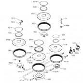 Douille fixation robinet (repère 523)