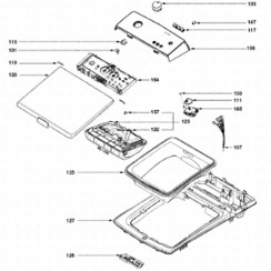 Dessus d'habillage (repère 127)
