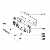 Axe de bouton d'origine (repère 403)