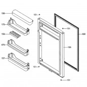 Porte de freezer (repère 155)