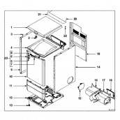 Plinthe (repère 17) Plinthe (repère 17)