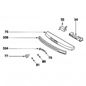 Poussoir interrupteur (repère 334)