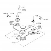 Tube 3+1 (repère 127)